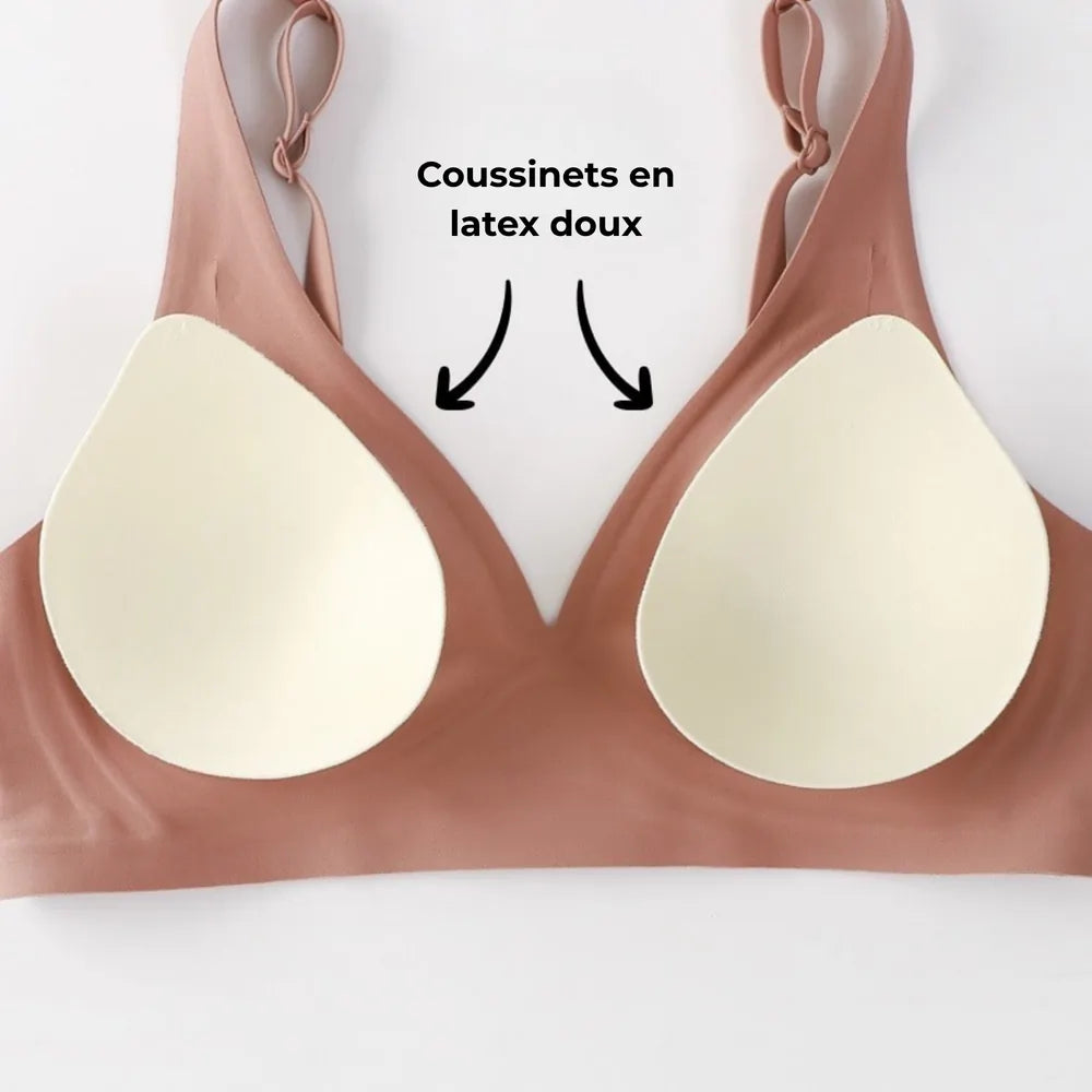 AéroSoft Soutien-gorge ultra confort – sans armatures, sans coutures, invisible